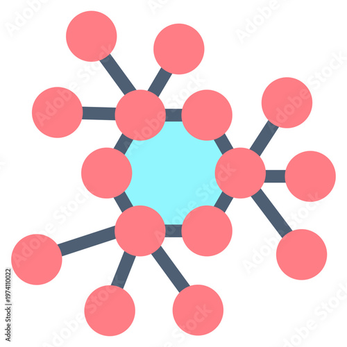Vector Icon Glucose, Component, Chemical, Education, Molecule, Energy