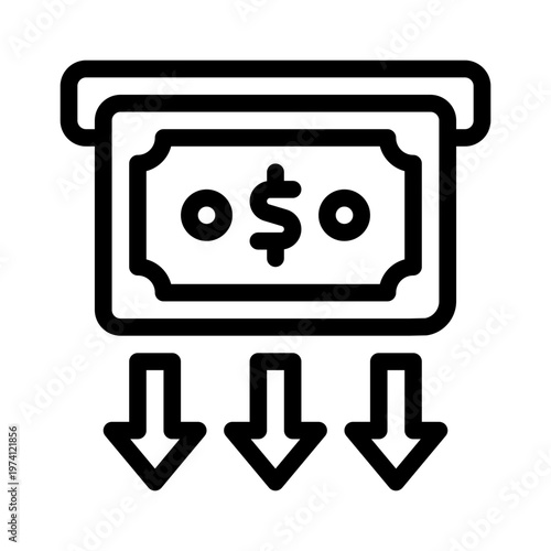 deposit line icon