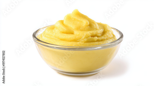 food photography of pease pudding in a bowl