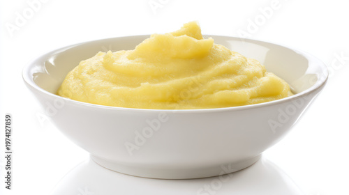 food photography of pease pudding in a bowl