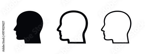 House search icon set. Home with magnifying glass symbol for real estate search, property appraisal, or market analysis.