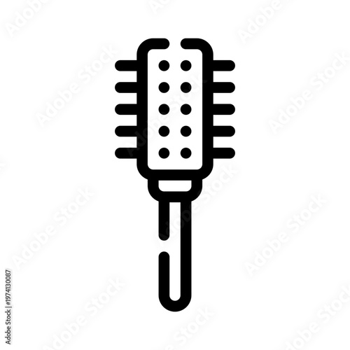 haircomb line icon
