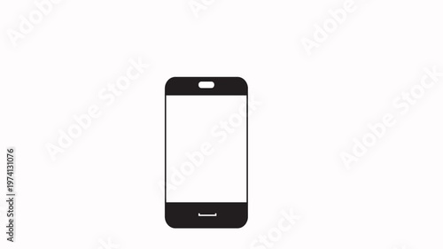 Smartphone Wifi Signal Icon Animation
