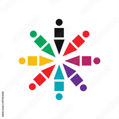 Equality Diversity Inclusion Issue Human Rights Group Community Social Respect Sign Symbol Logo