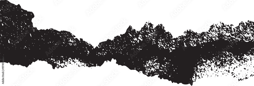 Fototapeta premium Black ink splash abstract texture