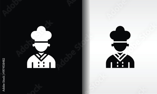 Chef Vector, Icon Or Logo Sign Isolated Symbol Illustration