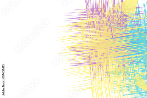 Abstract colorful vertical lines a digital art composition with vibrant hues and textural elements