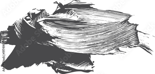 Dark gray brush stroke texture