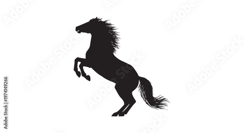 Graceful black panther in mid-leap showcasing feline agility and power in motion