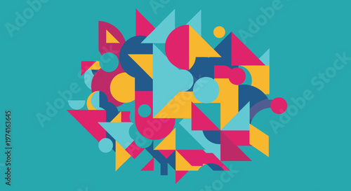 A calming teal backdrop evokes a sense of tranquility and trust, perfect for website design, marketing materials, or social media content needing a pe