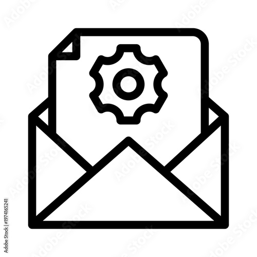 email line icon