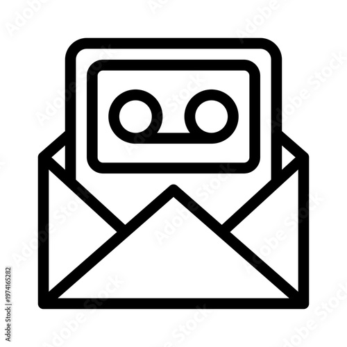 voicemail line icon