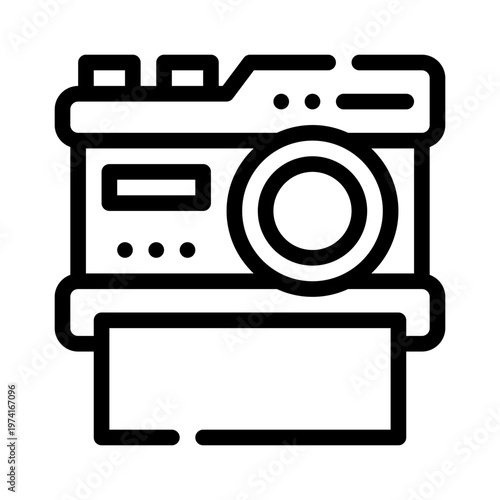 instantcamera line icon