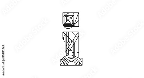 Detailed blueprint mechanical parts assembly.