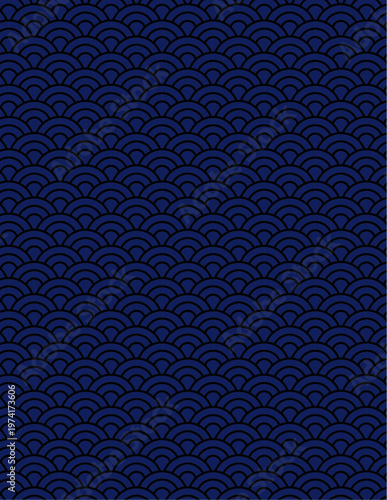 MOTIVO AZUL ASIATICO