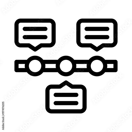 timeline line icon