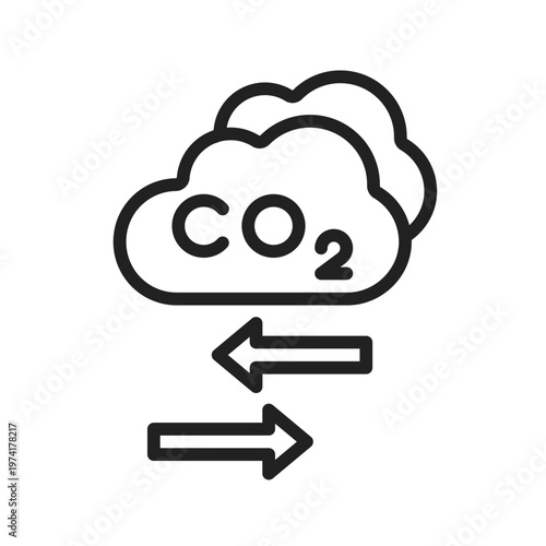 Carbon Offset Platform Icon