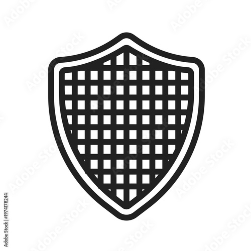 Grid Resilience Shield Icon