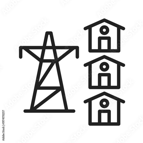 Microgrid System Icon