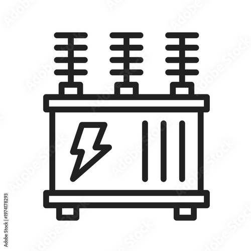 Smart Transformer Station Icon