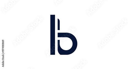 Logo Lettering Design Element.