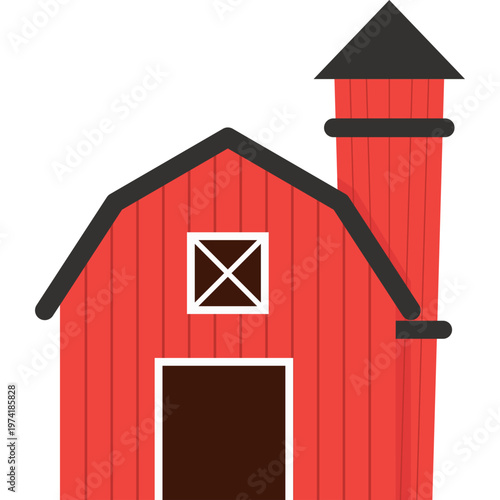 Farm House Vector