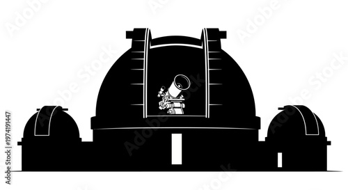 Astronaut in Space Dome Structure.