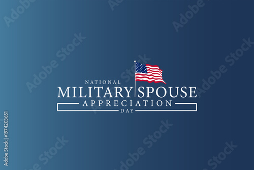 Slika na platnu Saluting Strength The National Military Spouse Appreciation Day Tribute