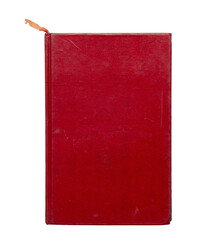 Blank cover book. Red Book.