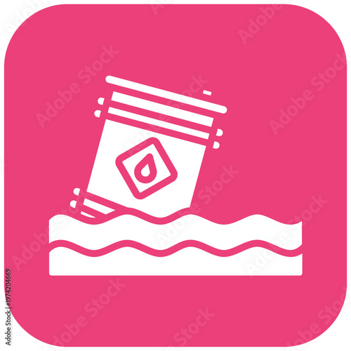 Oil Pollution Icon