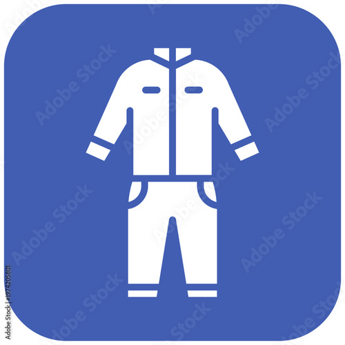 Coverall Clothes Icon