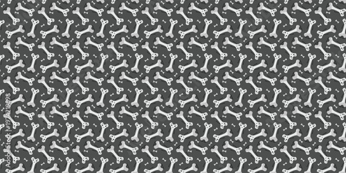 Funny bone repeating design for pediatric orthopedic clinic decor. Health pattern