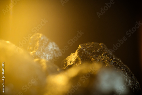 Macro photography of charcoal is a beautiful color