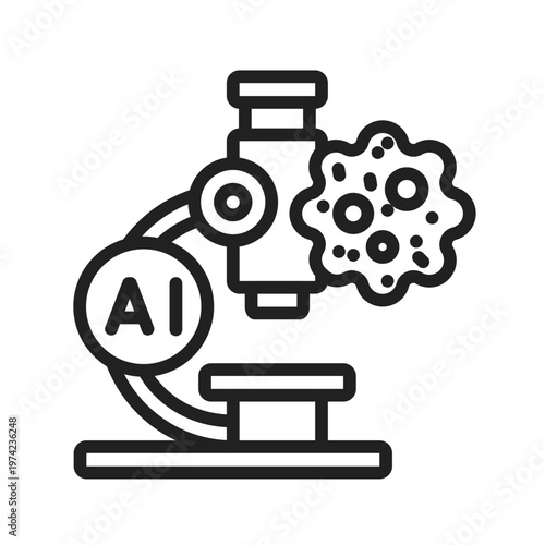 AI Cancer Detection Icon