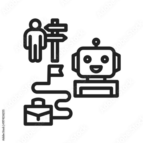 AI Career Path Planner Icon