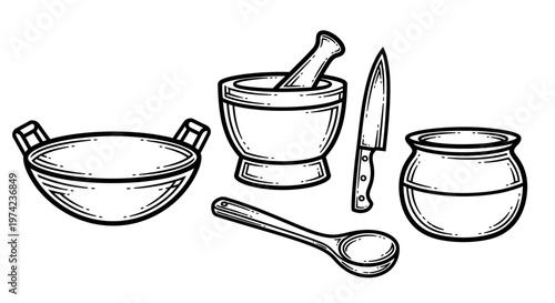 Kitchen Cooking Utensils and Tools 4.
