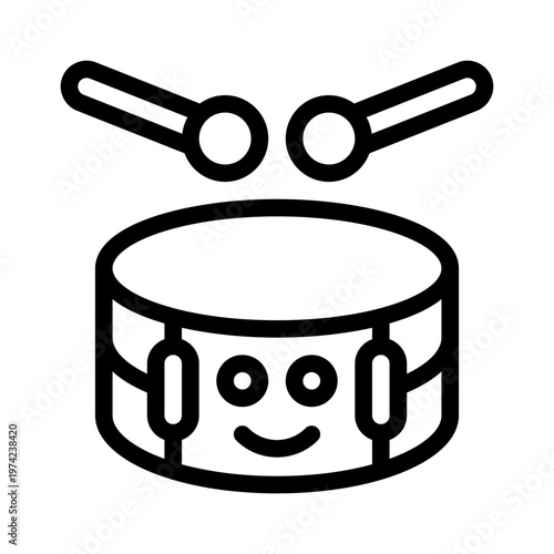 drum line icon