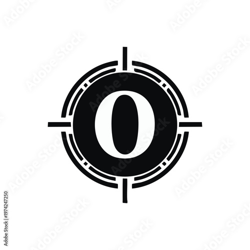 3d red target with arrow icon for business technology and internet email communication web address concept illustration vector shape