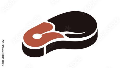 Delicious and Fresh Steak Illustration for Culinary and Food Concepts.