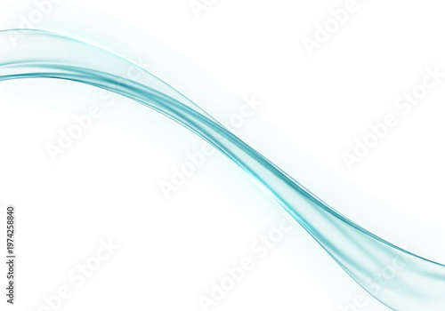 A blue wave made of small dots and lines