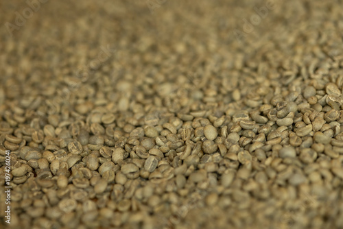 Barista preparing fresh espresso using coffee machine, closeup of roasted beans, aromatic hot beverage, showcasing skill, energy, and modern café craftsmanship.
