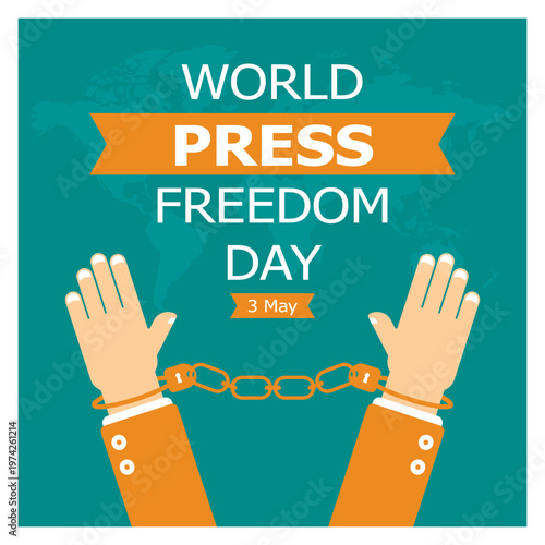 World Press Freedom Day Vector Poster