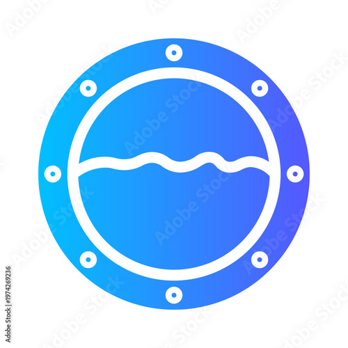porthole gradient icon