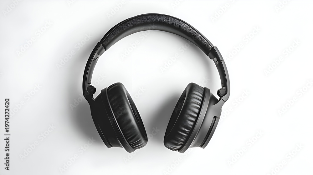 Fototapeta premium headphones isolated on white