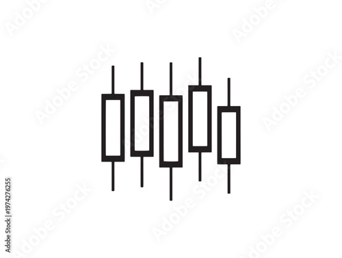 Abstract black and white wall art featuring rectangular and linear geometric shapes