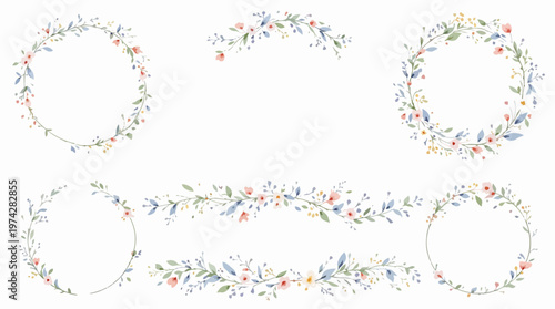 Gentle blooms tied into bundles that reflect calm and natural harmony