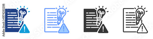 Paraphrasing Tool icon set multiple style collection