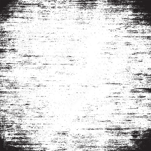 Distressed horizontal grunge texture background with faded lines black and white background distressed horizontal monochrome backdrop abstract imperfect scratched industrial