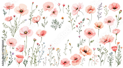 Soft and romantic bouquets filled with gentle blossoms and airy textures