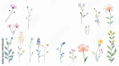 A dreamy arrangement of hand-tied flowers filled with soft natural beauty